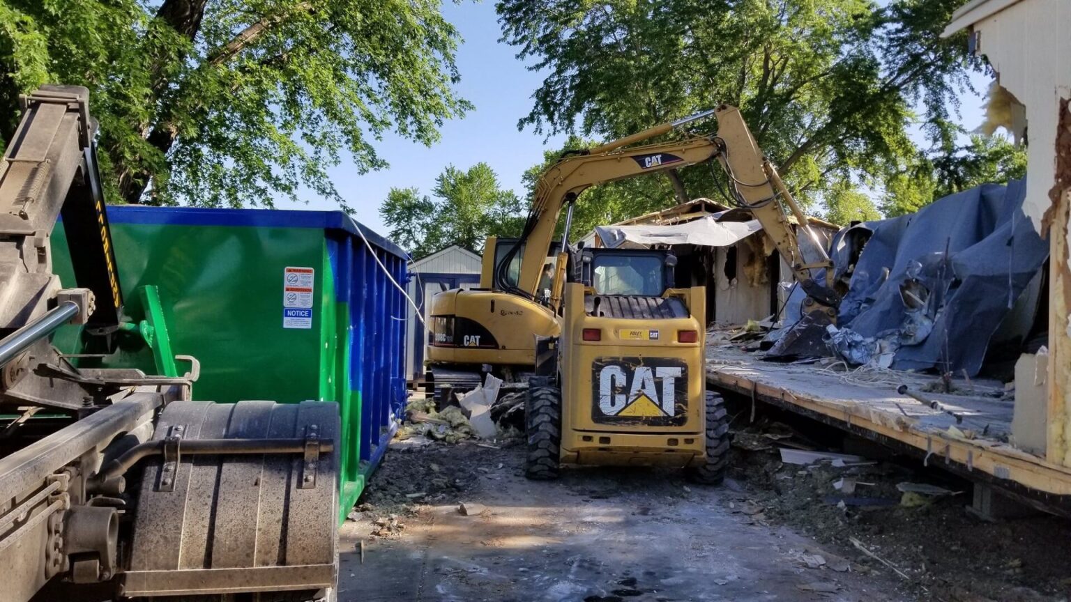 Demolition Removal Dumpster Services - Loveland’s Elite Dumpster Rental ...